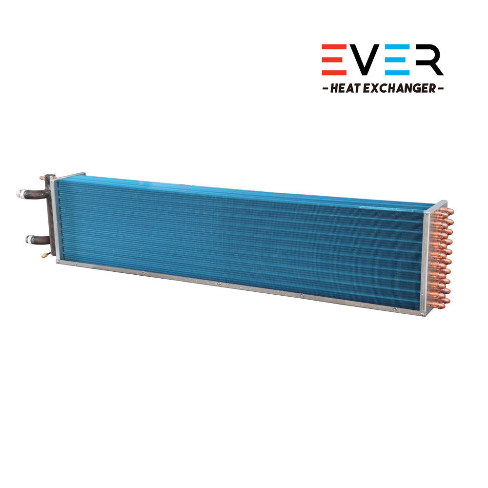Customized HVAC coil for rooftop air handling units