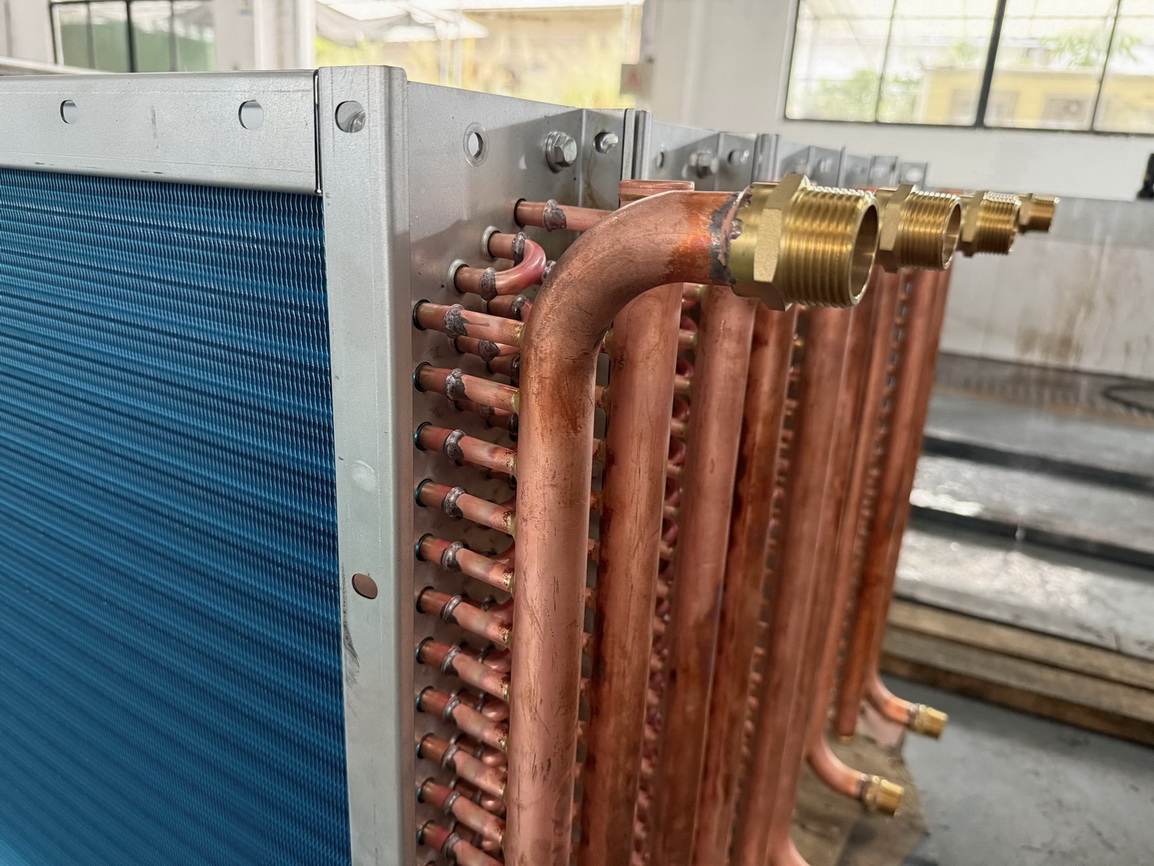 High Efficiency Industrial Fin Heat Exchangers for Energy Saving Applications