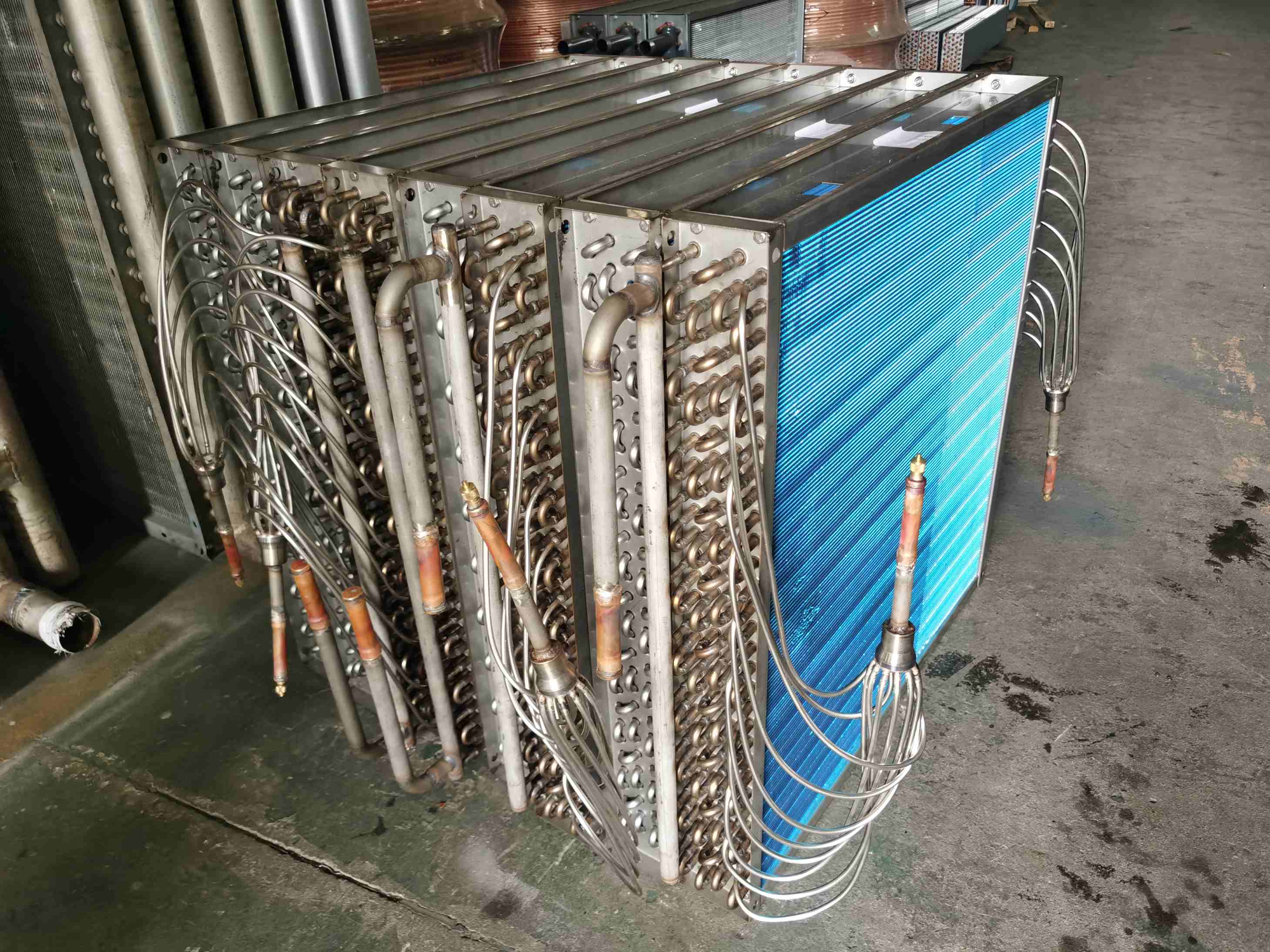 Ever Heat Stainless Steel Finned Stainless Steel Tube Evaporator 
