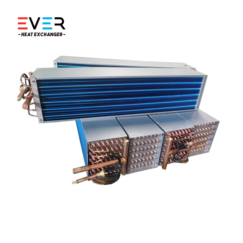 CIP-ready evaporator coil for clean-in-place processing