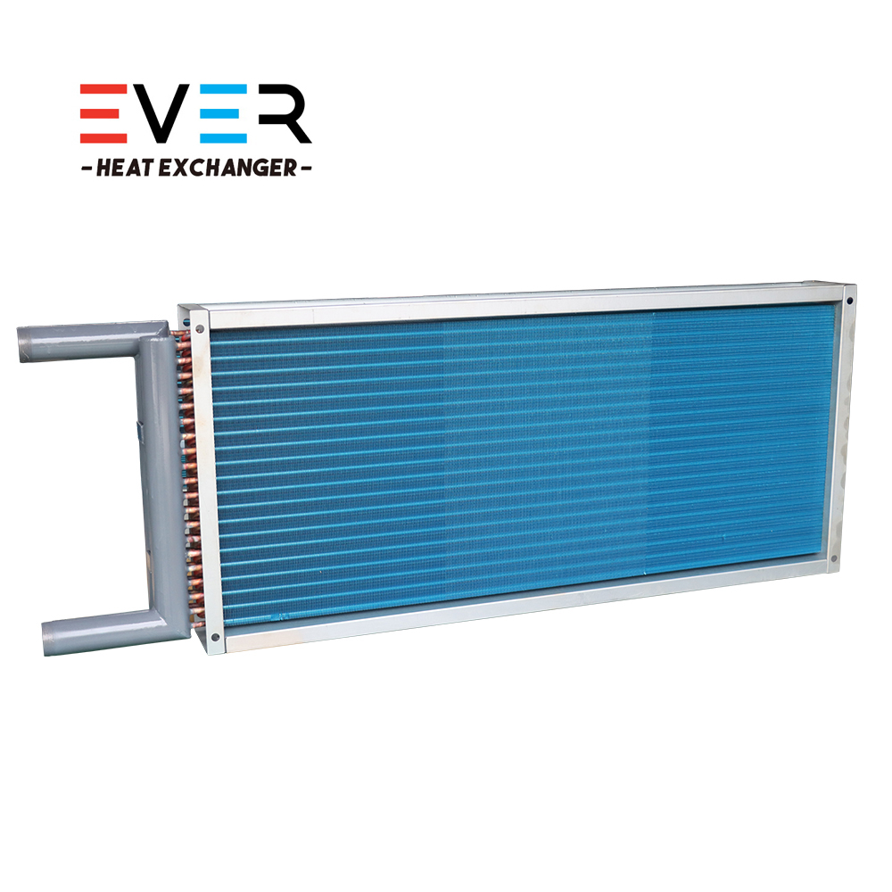 Stainless steel evaporator with anti-corrosion aluminum fins