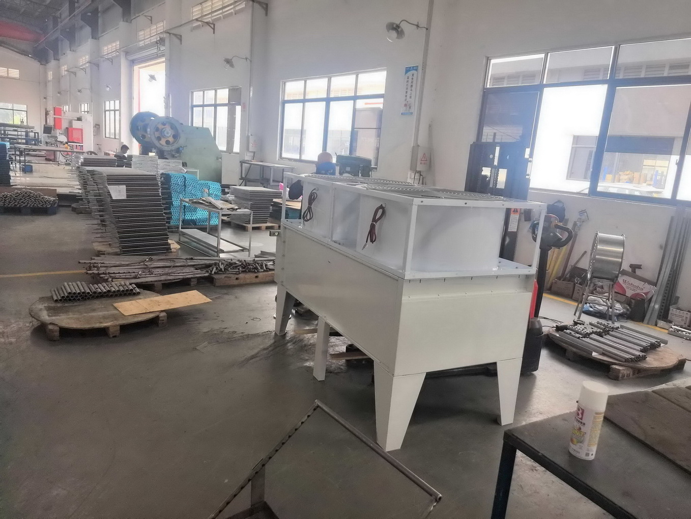 Industrial Quenching Medium Air Cooler for Forging Machine and Metal Hardening Quenching Oil Cooling