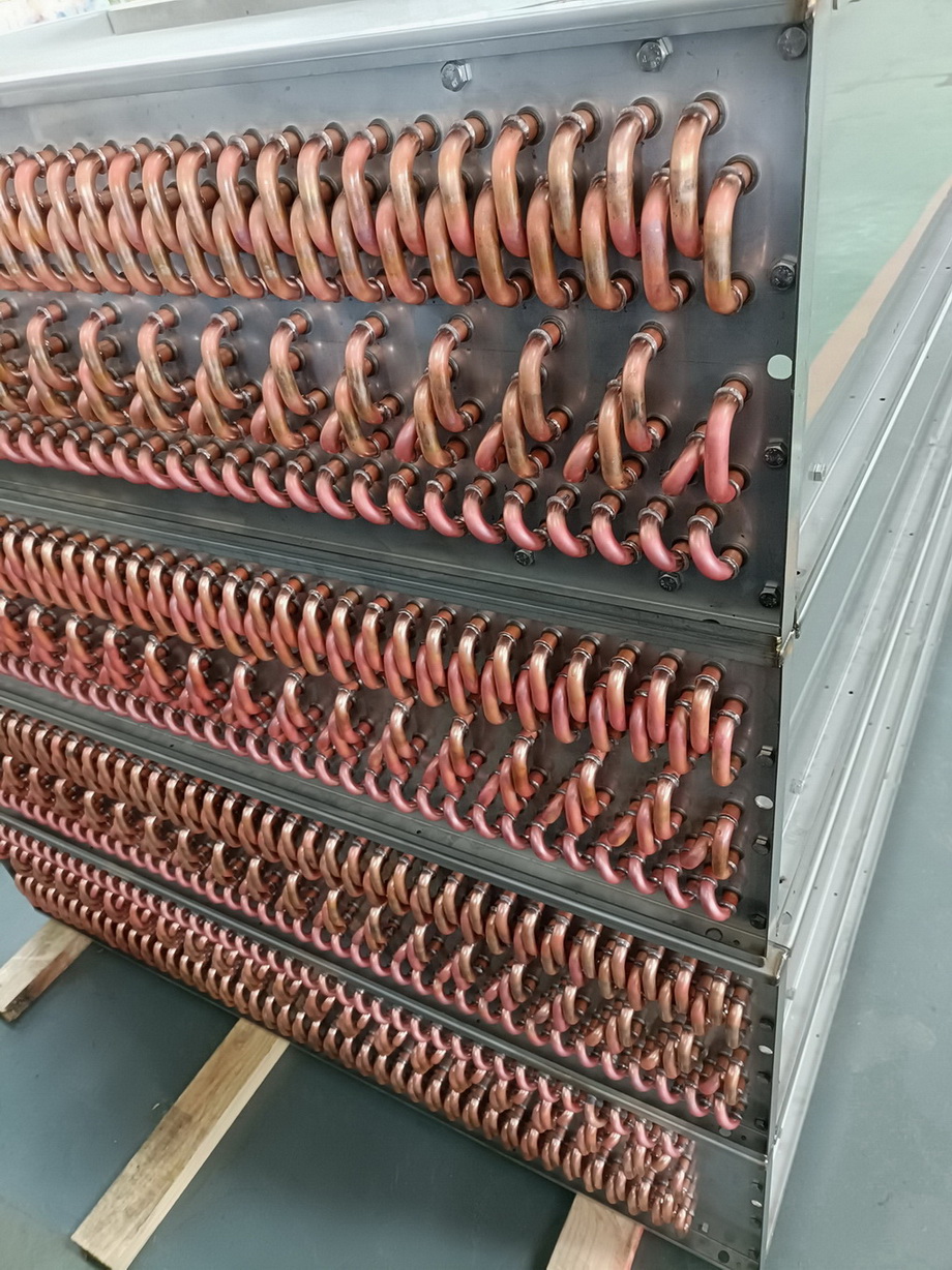 Stainless Steel Finned Air Cooling Coil | High-Efficiency HVAC Heat Exchanger
