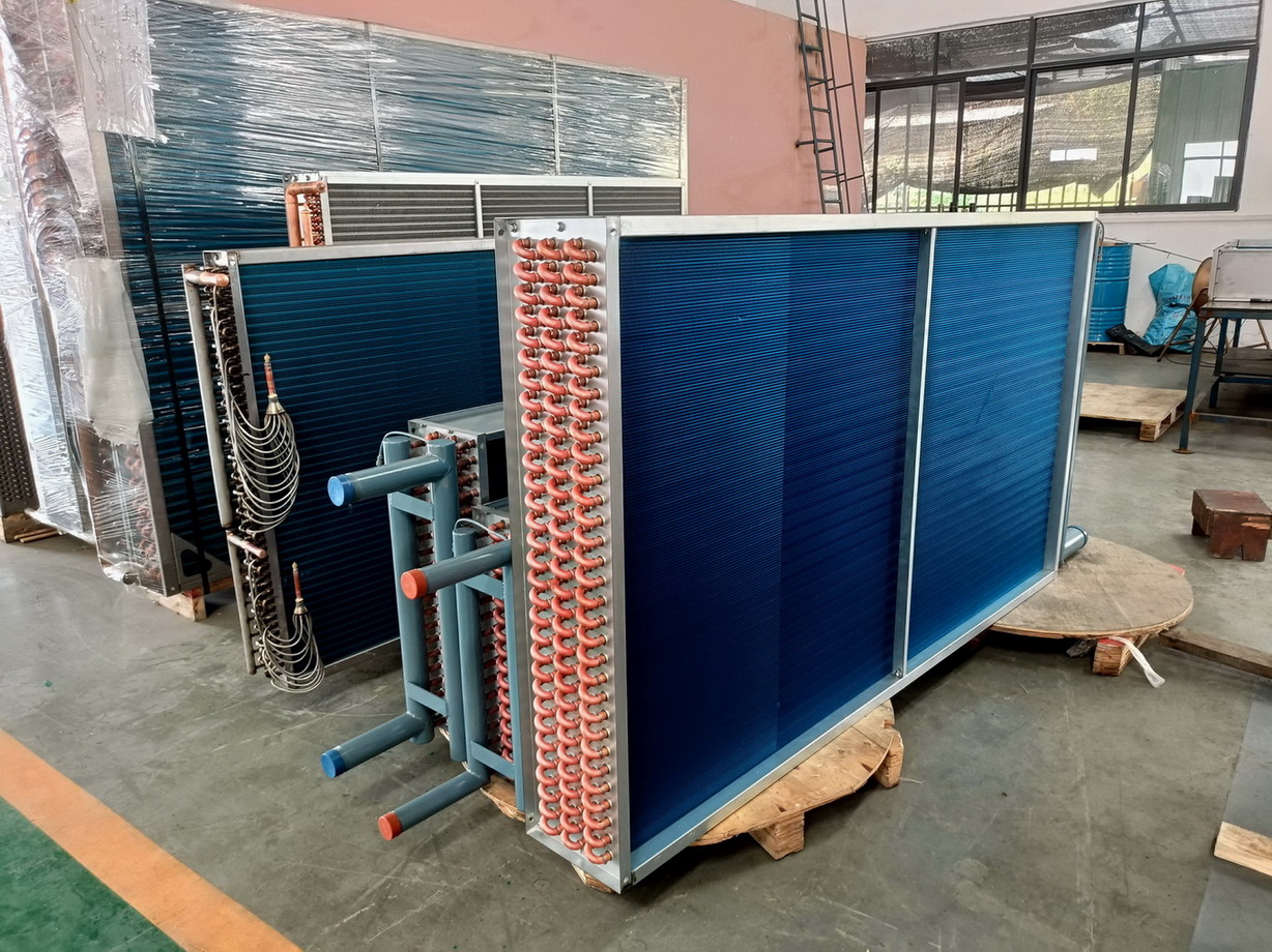 Industrial Stainless Steel Cooling Coil | Corrosion-Resistant Finned Tube Design