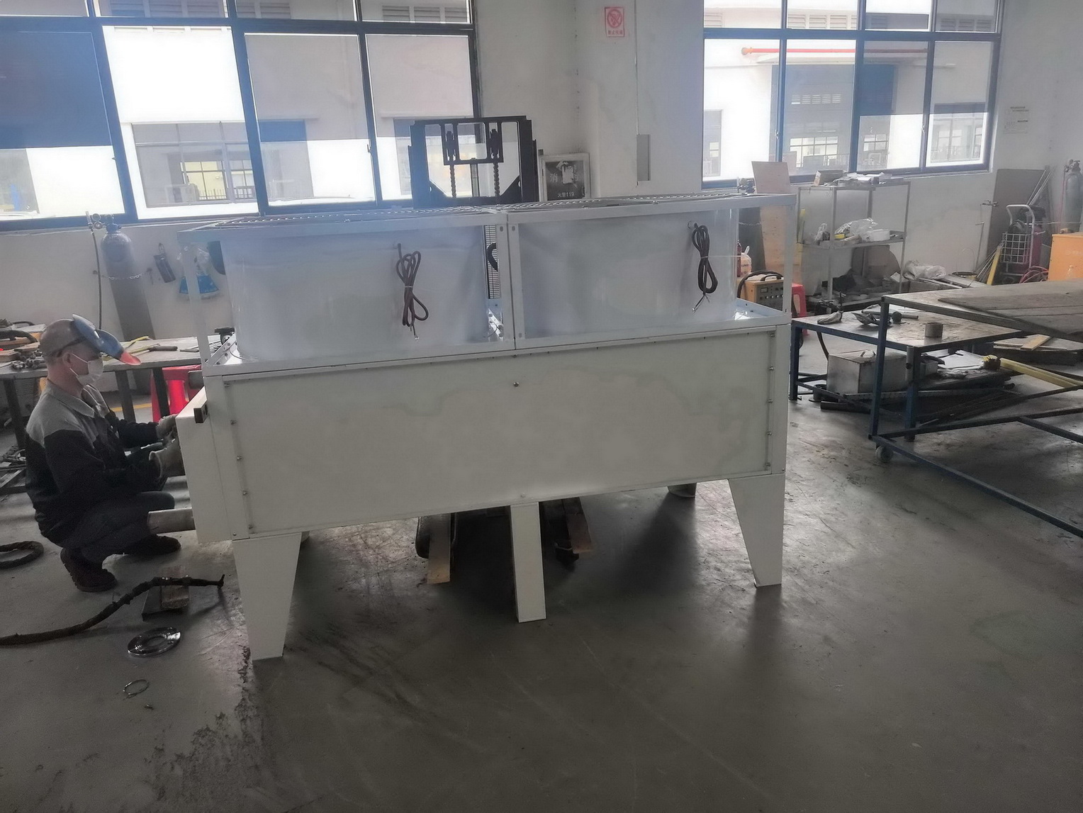 Quenching Medium Air Cooler for Heat Treatment Quenching Oil Cooling System with Air Cooled Heat Exchanger