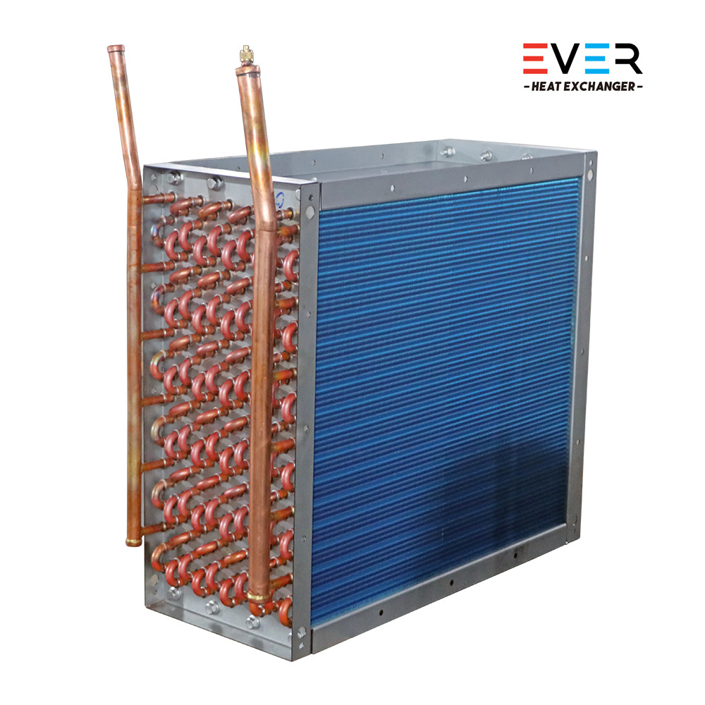 Shell and tube replacement condenser with finned upgrade