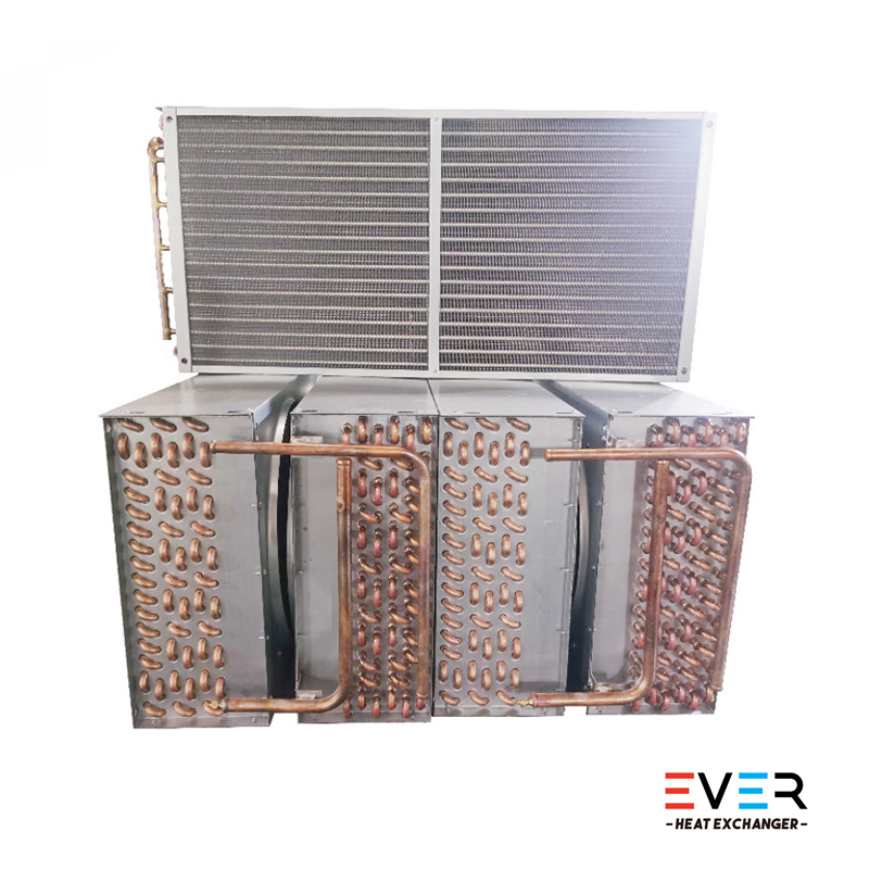 Anti-corrosion finned condenser for coastal environments