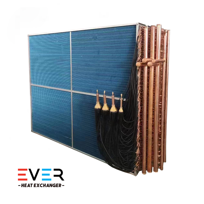 Multi-effect evaporator with enhanced heat transfer surface