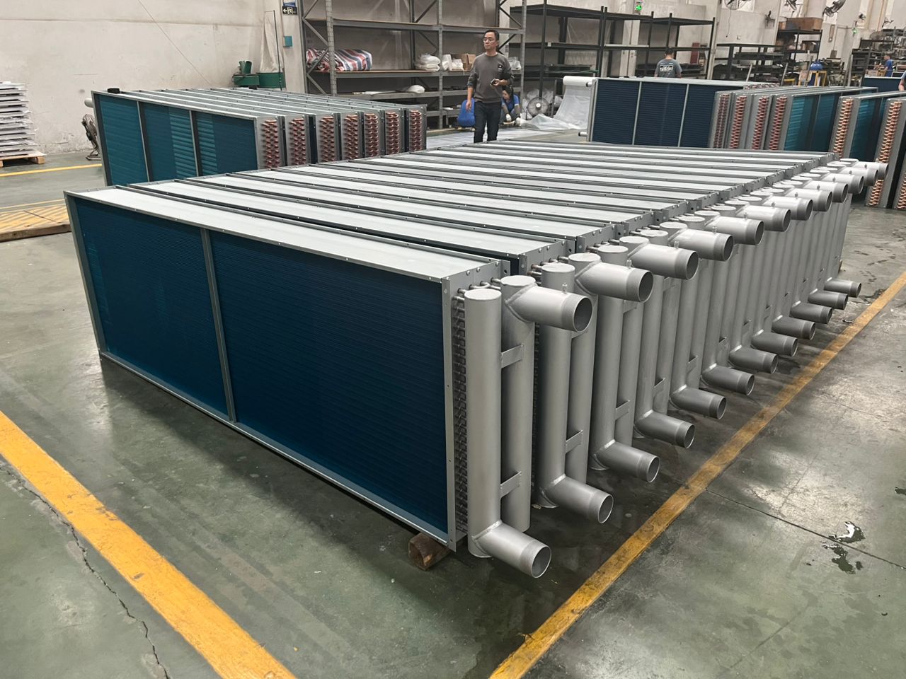 Stainless Steel AHU Cooling Coil | Durable Finned Heat Exchanger